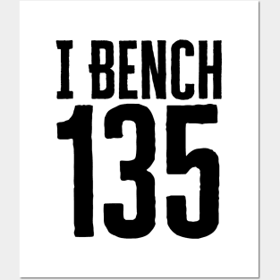 I Bench 135 Posters and Art